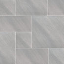 fossil snow pattern porcelain pavers matte floor tile LPAVNFOSSNOPAT top view
