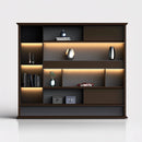 Altus · Office Library Wall Shelves w/ Integrated Lighting