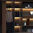 Altus · Office Library Wall Shelves w/ Integrated Lighting