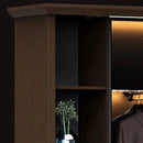 Altus · Office Library Wall Shelves w/ Integrated Lighting