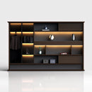 Altus · Office Library Wall Shelves w/ Integrated Lighting