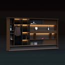 Altus · Office Library Wall Shelves w/ Integrated Lighting