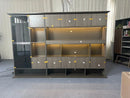 Altus · Office Library Wall Shelves w/ Integrated Lighting
