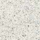 Frontier20 Diamond White L Shape Corner Closure Right Terrazzo Look Porcelain Moldings 12x24