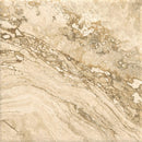 Frontier20 Travertine Cross Cut Country Classic Coping & Stair Corner Left Look Porcelain Moldings 12x24