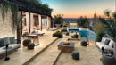 Frontier20 Travertine Cross Cut Philadelphia Look Porcelain Pavers 12x12