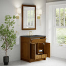 James Martin Bellshire 30" Single Bathroom Vanity, Honey Oak