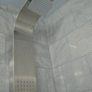 fume gray marble tile 18x18 10085718 polished bathroom shower fixture