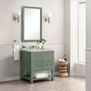 James Martin Breckenridge 30" Single Bathroom Vanity, Smokey Celadon