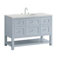 James Martin Breckenridge 48" Single Bathroom Vanity, Serenity Blue