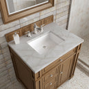 James Martin Bristol 30" Single Bathroom Vanity, Saddle Brown