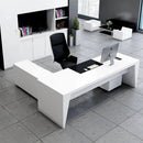 Newton · Executive Desk w/ Mobile Storage