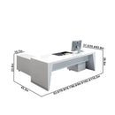 Newton · Executive Desk w/ Mobile Storage