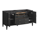 James Martin Myrrin 60" Double Bathroom Vanity, Carbon Oak