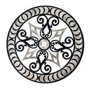 Galicia Multi Finish Round Marble Medallions 36x36