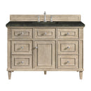 James Martin Lorelai 48" Single Bathroom Vanity, Whitewashed Oak