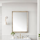 James Martin Glenbrooke 30" Mirror, Whitewashed Oak