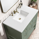 James Martin Breckenridge 36" Single Bathroom Vanity, Smokey Celadon