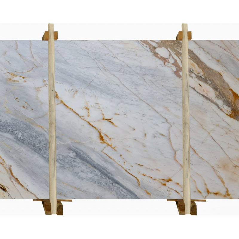 giallo gray marble slabs polished 2cm bundle front view