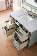 James Martin Brittany 48" Single Bathroom Vanity, Sage Green
