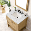 James Martin Breckenridge 30" Single Bathroom Vanity, Light Natural Oak