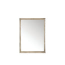 James Martin Glenbrooke 30" Mirror, Whitewashed Oak