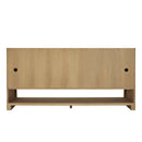 James Martin Solene 72" Double Bathroom Vanity, Seaside Oak