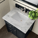 James Martin Brittany 30" Single Bathroom Vanity, Black Onyx