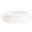 Natural Stone White Marble Vessel Sink Bowl Polished (D)17" (H)6"