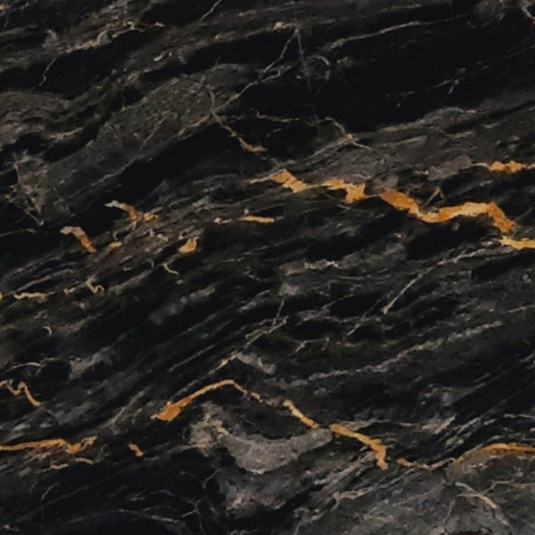 golden black marble slabs polished 2cm product shot closeup view