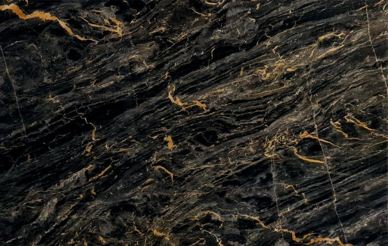 golden black marble slabs polished 2cm product shot view