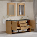 James Martin Solene 72" Double Bathroom Vanity, Seaside Oak