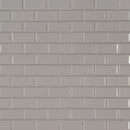 gray beveled glossy 11.89x11.97 porcelain SMOT-PT-RETGRA-2X4BG mosaic tile  msi collection product shot wall view