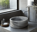 Gray Marmara Cylinder Sink 16.5"