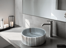 Gray Marmara Cylinder Sink 15.9"
