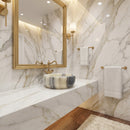 Green Translucent Onyx Natural Stone Above Vanity Bathroom Vessel Sink