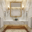 Green Translucent Onyx Natural Stone Above Vanity Bathroom Vessel Sink