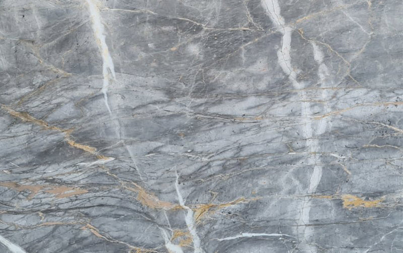 gris dorado gray marble slabs polished 2cm slabs product shot wide view