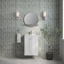 James Martin Chianti 20" Single Bathroom Vanity, Glossy White