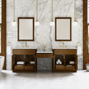James Martin Bellshire 96" Double Bathroom Vanity, Honey Oak