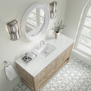 James Martin Breckenridge 60" Single Bathroom Vanity, Whitewashed Oak