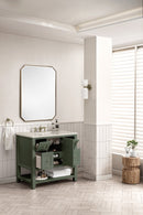 James Martin Breckenridge 36" Single Bathroom Vanity, Smokey Celadon