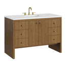 James Martin Hudson 48" Single Bathroom Vanity, Honey Oak