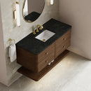 James Martin Allamari 48" Floating Single Bathroom Vanity, Sable