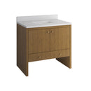 James Martin Hudson 36" Single Bathroom Vanity, Honey Oak