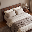 [Buy 1 Get 1] Emery Solid Wood Bed Frame & Nightstand