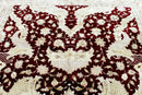 Hand-Knotted Pak-Ziegler Wool Rug – 8'7" x 11'7" – Traditional Design, Warm Earth Tones