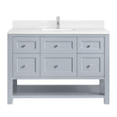 James Martin Breckenridge 48" Single Bathroom Vanity, Serenity Blue