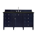 James Martin Brittany 60" Single Bathroom Vanity, Victory Blue