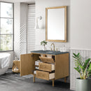 James Martin Laurent 36" Dual Mount Single Bathroom Vanity, Light Natural Oak